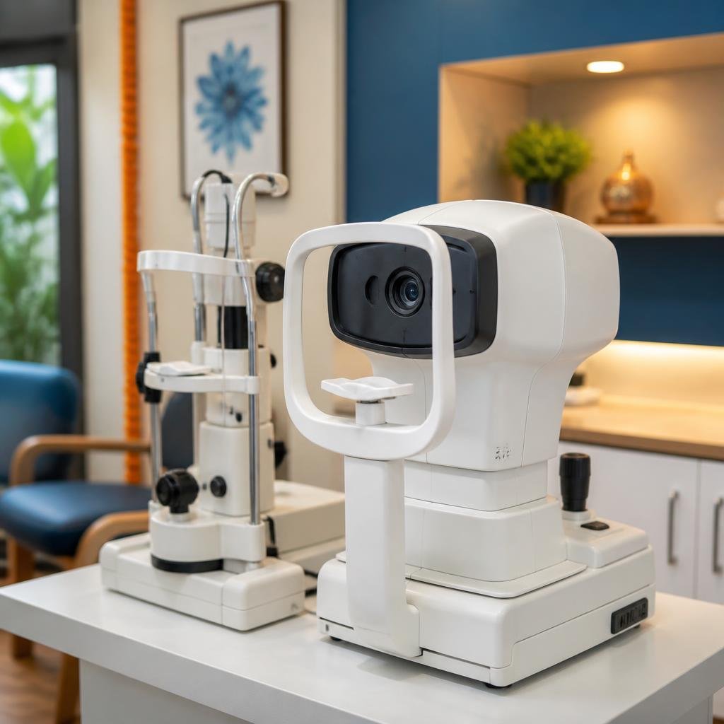 Illustrative eye-care equipment